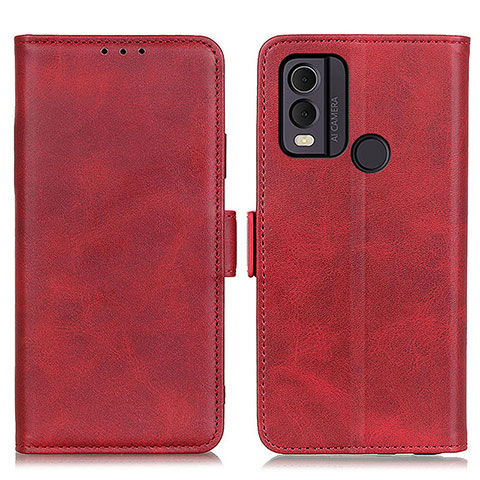 Handytasche Stand Schutzhülle Flip Leder Hülle M15L für Nokia C22 Rot