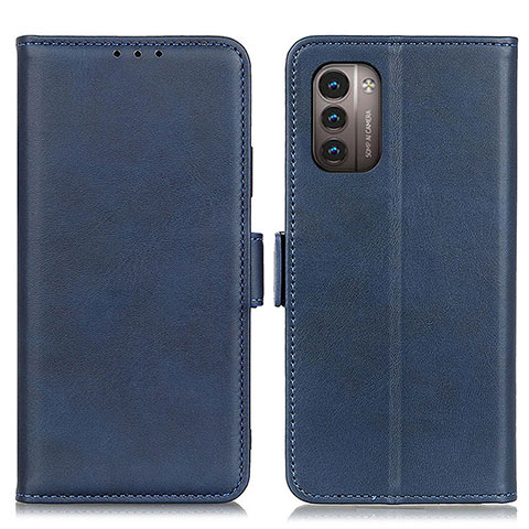 Handytasche Stand Schutzhülle Flip Leder Hülle M15L für Nokia G11 Blau