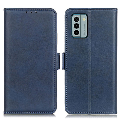 Handytasche Stand Schutzhülle Flip Leder Hülle M15L für Nokia G22 Blau