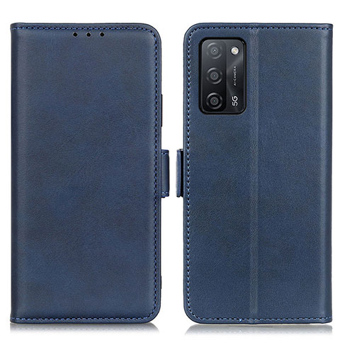 Handytasche Stand Schutzhülle Flip Leder Hülle M15L für Oppo A53s 5G Blau