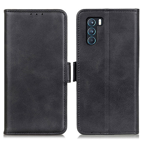 Handytasche Stand Schutzhülle Flip Leder Hülle M15L für Oppo K9 Pro 5G Schwarz