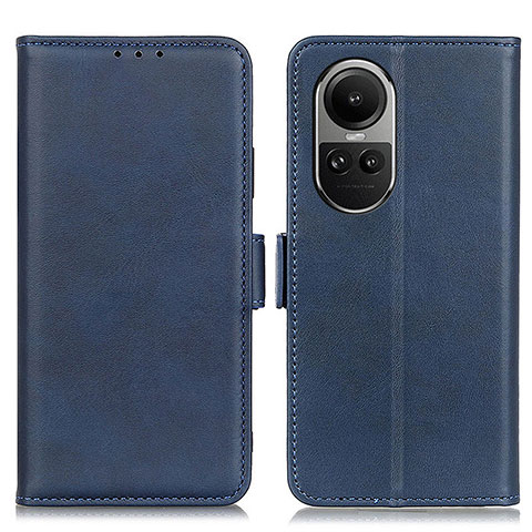 Handytasche Stand Schutzhülle Flip Leder Hülle M15L für Oppo Reno10 Pro 5G Blau