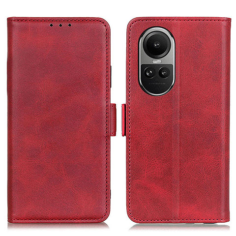 Handytasche Stand Schutzhülle Flip Leder Hülle M15L für Oppo Reno10 Pro 5G Rot