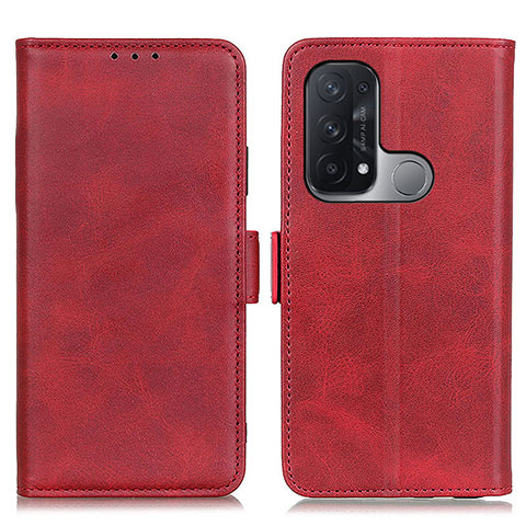 Handytasche Stand Schutzhülle Flip Leder Hülle M15L für Oppo Reno5 A Rot