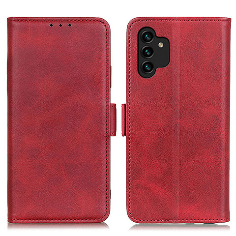 Handytasche Stand Schutzhülle Flip Leder Hülle M15L für Samsung Galaxy A04s Rot