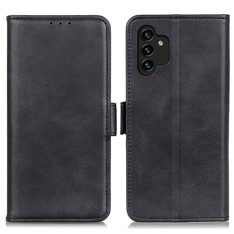 Handytasche Stand Schutzhülle Flip Leder Hülle M15L für Samsung Galaxy A04s Schwarz