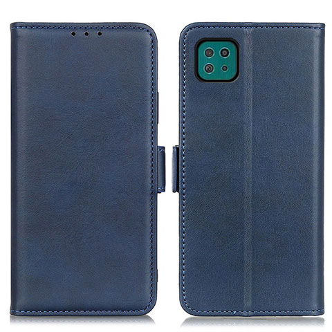 Handytasche Stand Schutzhülle Flip Leder Hülle M15L für Samsung Galaxy A22 5G Blau