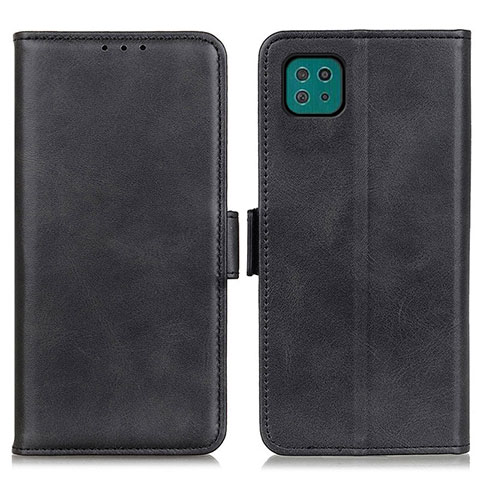 Handytasche Stand Schutzhülle Flip Leder Hülle M15L für Samsung Galaxy A22s 5G Schwarz