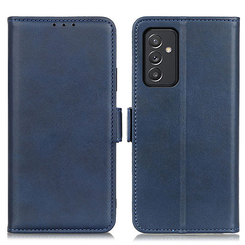 Handytasche Stand Schutzhülle Flip Leder Hülle M15L für Samsung Galaxy A24 4G Blau