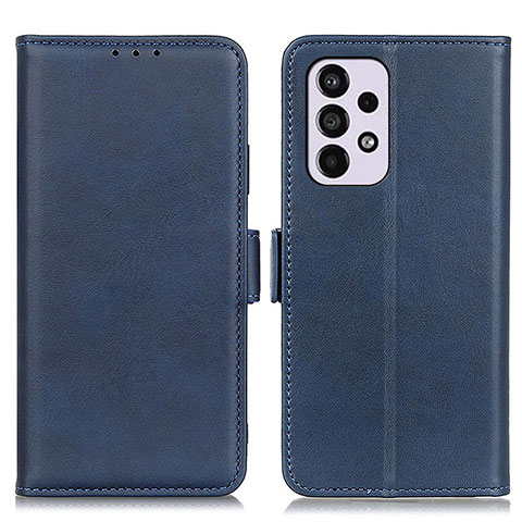 Handytasche Stand Schutzhülle Flip Leder Hülle M15L für Samsung Galaxy A33 5G Blau