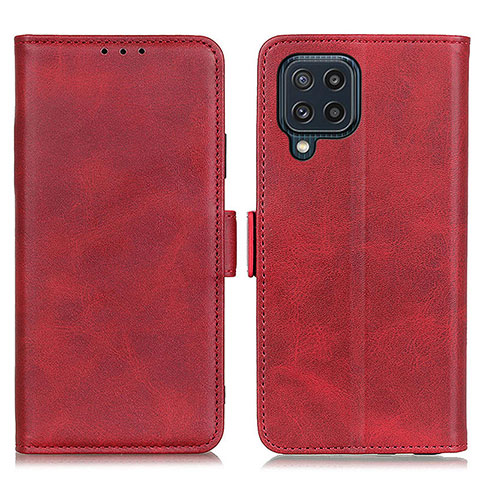 Handytasche Stand Schutzhülle Flip Leder Hülle M15L für Samsung Galaxy M32 4G Rot