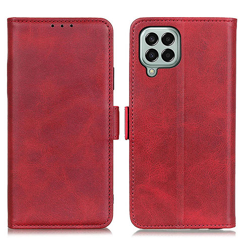 Handytasche Stand Schutzhülle Flip Leder Hülle M15L für Samsung Galaxy M33 5G Rot