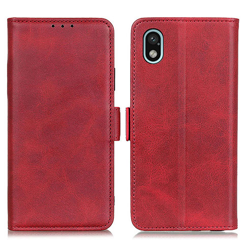 Handytasche Stand Schutzhülle Flip Leder Hülle M15L für Sony Xperia Ace III Rot