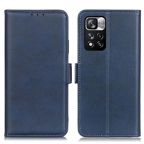 Handytasche Stand Schutzhülle Flip Leder Hülle M15L für Xiaomi Mi 11i 5G (2022) Blau