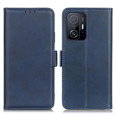 Handytasche Stand Schutzhülle Flip Leder Hülle M15L für Xiaomi Mi 11T 5G Blau