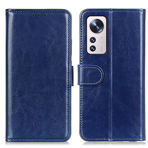 Handytasche Stand Schutzhülle Flip Leder Hülle M15L für Xiaomi Mi 12S Pro 5G Blau