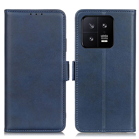 Handytasche Stand Schutzhülle Flip Leder Hülle M15L für Xiaomi Mi 13 5G Blau