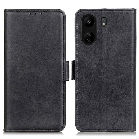 Handytasche Stand Schutzhülle Flip Leder Hülle M15L für Xiaomi Poco C65 Schwarz