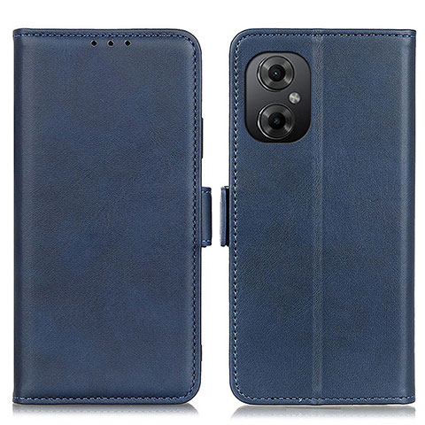 Handytasche Stand Schutzhülle Flip Leder Hülle M15L für Xiaomi Poco M4 5G Blau