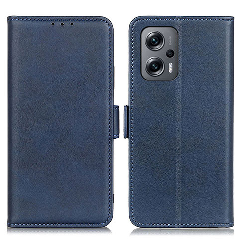 Handytasche Stand Schutzhülle Flip Leder Hülle M15L für Xiaomi Poco X4 GT 5G Blau