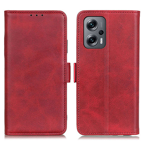 Handytasche Stand Schutzhülle Flip Leder Hülle M15L für Xiaomi Poco X4 GT 5G Rot