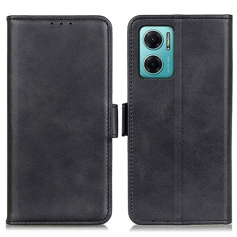 Handytasche Stand Schutzhülle Flip Leder Hülle M15L für Xiaomi Redmi 11 Prime 5G Schwarz