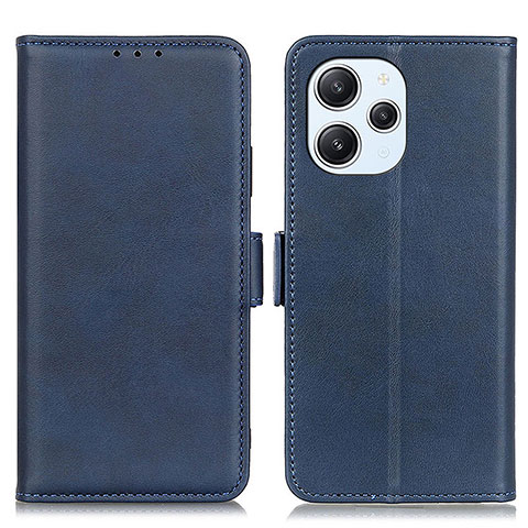 Handytasche Stand Schutzhülle Flip Leder Hülle M15L für Xiaomi Redmi 12 4G Blau