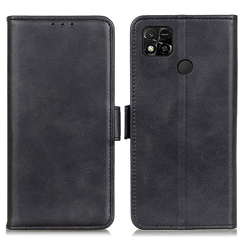 Handytasche Stand Schutzhülle Flip Leder Hülle M15L für Xiaomi Redmi 9 India Schwarz