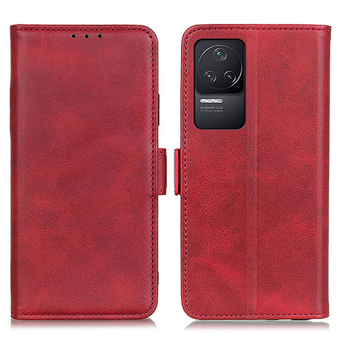 Handytasche Stand Schutzhülle Flip Leder Hülle M15L für Xiaomi Redmi K50 5G Rot