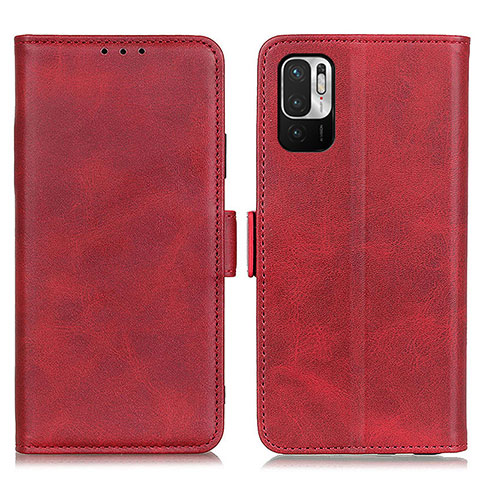 Handytasche Stand Schutzhülle Flip Leder Hülle M15L für Xiaomi Redmi Note 10 JE 5G Rot