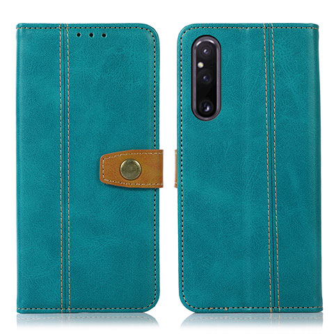 Handytasche Stand Schutzhülle Flip Leder Hülle M16L für Sony Xperia 1 V Grün