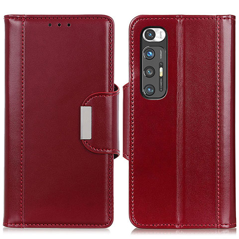 Handytasche Stand Schutzhülle Flip Leder Hülle ML13 für Xiaomi Mi 10S 5G Rot