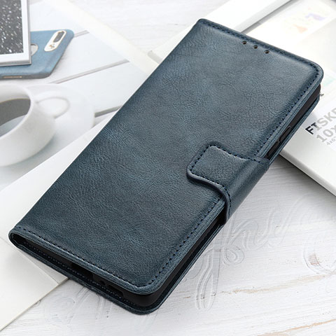 Handytasche Stand Schutzhülle Flip Leder Hülle ML9 für Realme C35 Blau