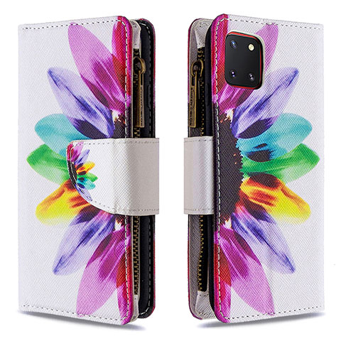 Handytasche Stand Schutzhülle Flip Leder Hülle Modisch Muster B04F für Samsung Galaxy A81 Plusfarbig