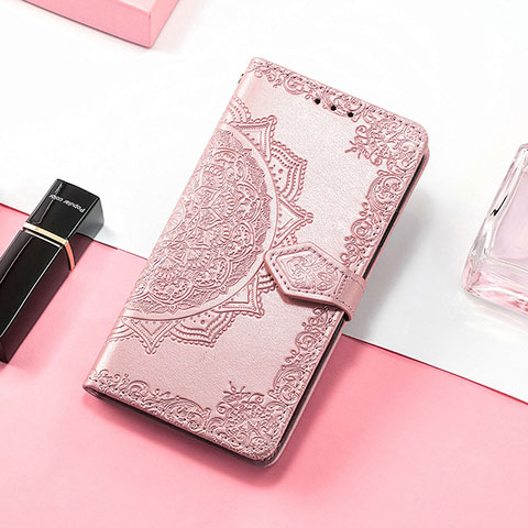 Handytasche Stand Schutzhülle Flip Leder Hülle Modisch Muster S07D für Huawei Honor Magic4 Pro 5G Rosegold