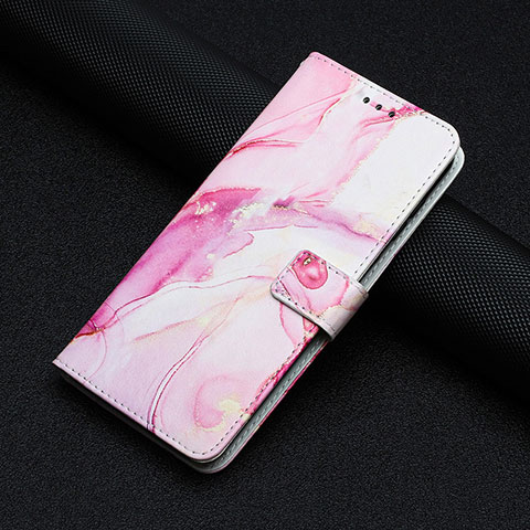 Handytasche Stand Schutzhülle Flip Leder Hülle Modisch Muster Y01X für Xiaomi Redmi A1 Plus Rosa