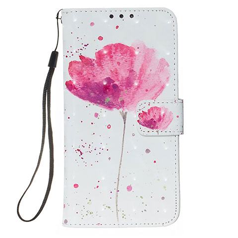 Handytasche Stand Schutzhülle Flip Leder Hülle Modisch Muster Y03B für Samsung Galaxy A01 SM-A015 Rosa