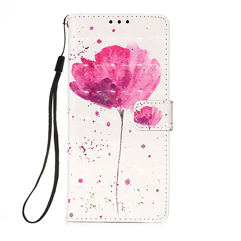 Handytasche Stand Schutzhülle Flip Leder Hülle Modisch Muster Y03B für Samsung Galaxy A02s Rosa