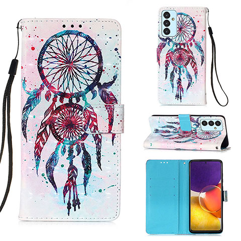 Handytasche Stand Schutzhülle Flip Leder Hülle Modisch Muster Y03B für Samsung Galaxy A05s Plusfarbig