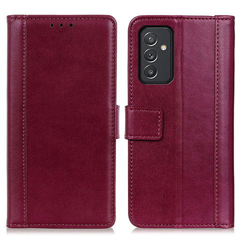 Handytasche Stand Schutzhülle Flip Leder Hülle N02P für Samsung Galaxy A05s Rot