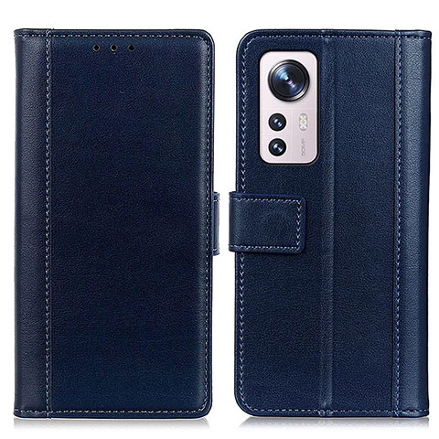 Handytasche Stand Schutzhülle Flip Leder Hülle N02P für Xiaomi Mi 12 Lite 5G Blau