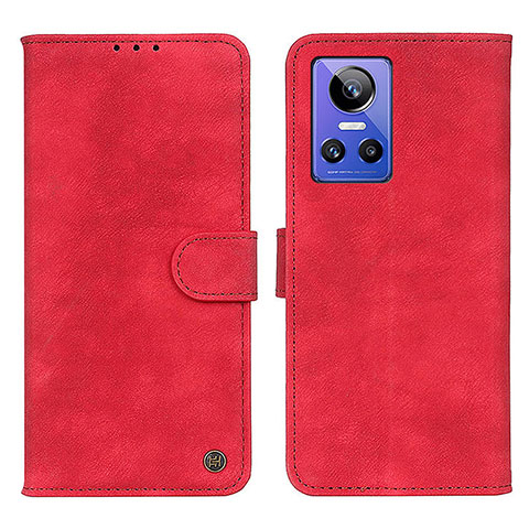 Handytasche Stand Schutzhülle Flip Leder Hülle N03P für Realme GT Neo3 5G Rot