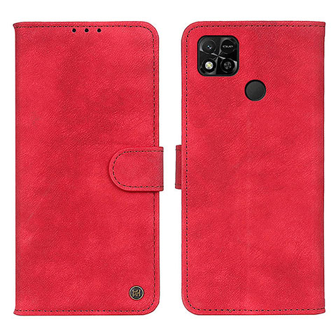 Handytasche Stand Schutzhülle Flip Leder Hülle N03P für Xiaomi POCO C3 Rot