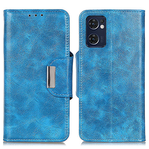 Handytasche Stand Schutzhülle Flip Leder Hülle N04P für OnePlus Nord CE 2 5G Hellblau