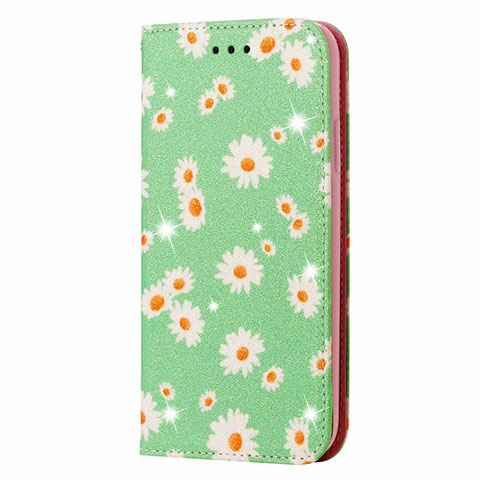 Handytasche Stand Schutzhülle Flip Leder Hülle N05 für Samsung Galaxy Note 20 5G Minzgrün