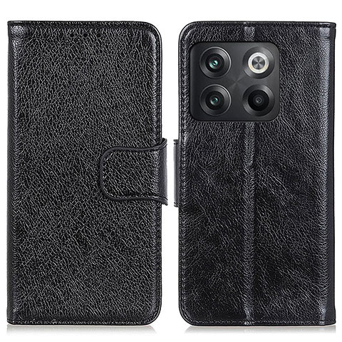 Handytasche Stand Schutzhülle Flip Leder Hülle N05P für OnePlus Ace Pro 5G Schwarz