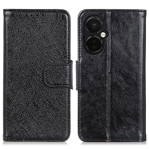 Handytasche Stand Schutzhülle Flip Leder Hülle N05P für OnePlus Nord CE 3 5G Schwarz