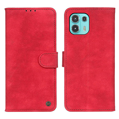 Handytasche Stand Schutzhülle Flip Leder Hülle N06P für Motorola Moto Edge 20 Lite 5G Rot