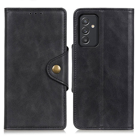 Handytasche Stand Schutzhülle Flip Leder Hülle N06P für Samsung Galaxy A05s Schwarz