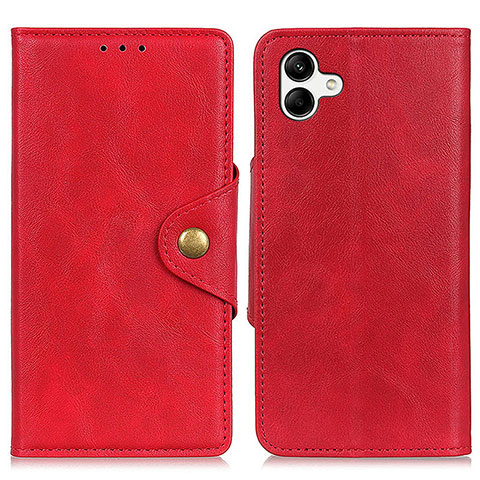 Handytasche Stand Schutzhülle Flip Leder Hülle N06P für Samsung Galaxy M04 Rot